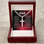 Cuban chain cross necklace for dad multiple styles — personalized Christian gift | The Faith World