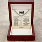 Dad Cuban chain necklace lifestyle — personalized faith gift for Father's Day | The Faith World