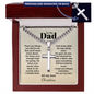 To my dad necklace gift box — You Are My Hero Christian Father's Day keepsake | The Faith World