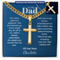 Cuban chain cross necklace for dad multiple styles — personalized Christian gift | The Faith World