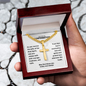 Confirmation Gifts for Boys – On Your Confirmation (Gifts of the Holy Spirit) Personalized Cross Necklace with Cuban Chain