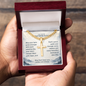 Confirmation Gifts for Boys – On Your Confirmation (God's Grace) Personalized Cross Necklace with Cuban Chain