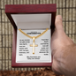 Confirmation Gifts for Boys – On Your Confirmation (Gifts of the Holy Spirit) Personalized Cross Necklace with Cuban Chain