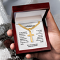 Confirmation Gifts for Boys – On Your Confirmation (Gifts of the Holy Spirit) Personalized Cross Necklace with Cuban Chain