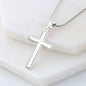 Cross Necklace for Daughter – Christmas Gift from Mom or Dad