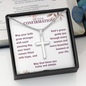 Confirmation Gifts for Girls – On Your Confirmation (God's Grace) Personalized Cross Necklace, Snake Chain