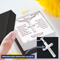 Confirmation Gifts for Girls – On Your Confirmation (God's Grace) Personalized Cross Necklace, Snake Chain