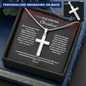 Personalized cross necklace — Christian father to daughter gift | The Faith World