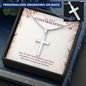 Confirmation Gifts for Girls – On Your Confirmation Personalized Cross Necklace