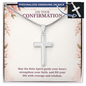 Confirmation Gifts for Girls – On Your Confirmation Personalized Cross Necklace