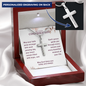 Confirmation Gifts for Girls – On Your Confirmation (God's Grace) Personalized Cross Necklace, Snake Chain