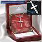 Cross Necklace for Daughter – Christmas Gift from Mom or Dad