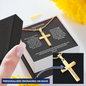 Personalized cross necklace — Christian father to daughter gift | The Faith World
