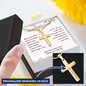 Confirmation Gifts for Girls – On Your Confirmation (God's Grace) Personalized Cross Necklace, Snake Chain