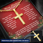 Cross Necklace for Daughter – Christmas Gift from Mom or Dad