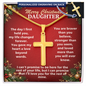 Cross Necklace for Daughter – Christmas Gift from Mom or Dad