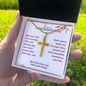 Confirmation Gifts for Girls – On Your Confirmation (God's Grace) Personalized Cross Necklace, Snake Chain