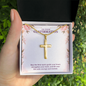 Confirmation Gifts for Girls – On Your Confirmation Personalized Cross Necklace