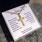 Confirmation Gifts for Girls – On Your Confirmation (God's Grace) Personalized Cross Necklace, Snake Chain