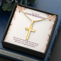 Confirmation Gifts for Girls – On Your Confirmation Personalized Cross Necklace