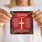 Cross Necklace for Daughter – Christmas Gift from Mom or Dad