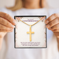 Confirmation Gifts for Girls – On Your Confirmation Personalized Cross Necklace