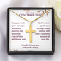 Confirmation Gifts for Girls – On Your Confirmation (God's Grace) Personalized Cross Necklace, Snake Chain
