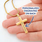 Confirmation Gifts for Girls – On Your Confirmation Personalized Cross Necklace