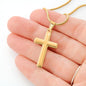 Cross Necklace for Daughter – Christmas Gift from Mom or Dad
