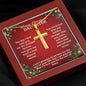 Cross Necklace for Daughter – Christmas Gift from Mom or Dad