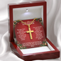 Cross Necklace for Daughter – Christmas Gift from Mom or Dad