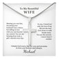 Forever Faithful stainless steel cross necklace — Christian gift for him | The Faith World