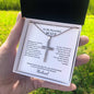 Forever Faithful stainless steel cross necklace — Christian gift for him | The Faith World