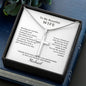 Forever Faithful stainless steel cross necklace — Christian gift for him | The Faith World