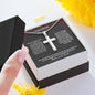 Beloved Daughter cross necklace — personalized Christian gift | The Faith World