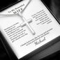 Forever Faithful stainless steel cross necklace — Christian gift for him | The Faith World