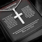 Beloved Daughter cross necklace — personalized Christian gift | The Faith World