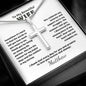 Meaningful stainless steel cross necklace for wife — Christian gift | The Faith World
