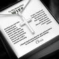 Timeless cross necklace — personalized Christian gift for wife | The Faith World