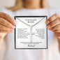 Forever Faithful stainless steel cross necklace — Christian gift for him | The Faith World