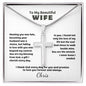 Timeless cross necklace — personalized Christian gift for wife | The Faith World
