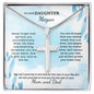 To Our Beloved Daughter cross necklace — Christian gift from parents | The Faith World