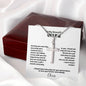 Timeless cross necklace — personalized Christian gift for wife | The Faith World