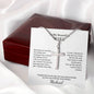 Forever Faithful stainless steel cross necklace — Christian gift for him | The Faith World