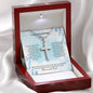 To Our Beloved Daughter cross necklace — Christian gift from parents | The Faith World