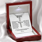 Timeless cross necklace — personalized Christian gift for wife | The Faith World