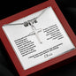 Timeless cross necklace — personalized Christian gift for wife | The Faith World