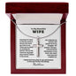 Meaningful stainless steel cross necklace for wife — Christian gift | The Faith World