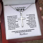 Meaningful stainless steel cross necklace for wife — Christian gift | The Faith World