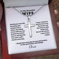 Timeless cross necklace — personalized Christian gift for wife | The Faith World